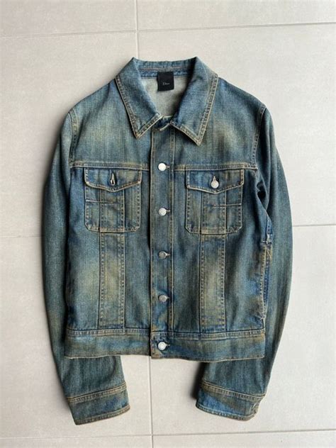 Dior Dior homme AW04 “Victim of the crime” denim jacket 